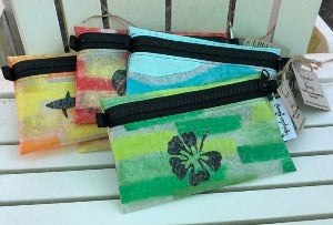 Fused Plastic Zipper Pouch