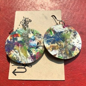 Ocean Plastic Fused Earrings