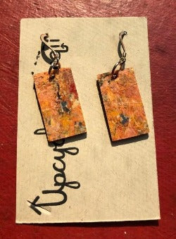 Ocean Plastic Fused Earrings