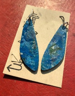 Ocean Plastic Fused Earrings