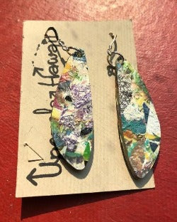 Ocean Plastic Fused Earrings