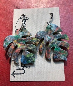 Ocean Plastic Fused Earrings