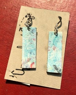 Ocean Plastic Fused Earrings