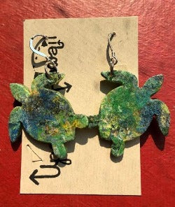 Ocean Plastic Fused Earrings