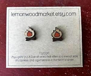 Wood Earrings