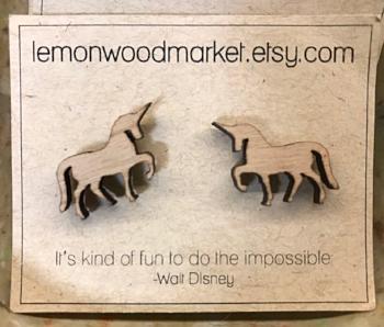 Wood Earrings
