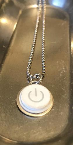 Apple Round Key Necklace