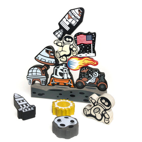 Lunar Lander Stacking and Playset Game