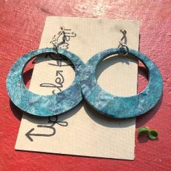 Ocean Plastic Fused Earrings