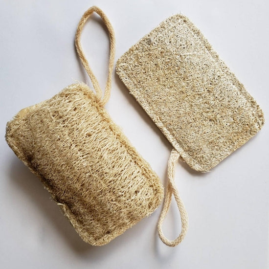 Loofah on String