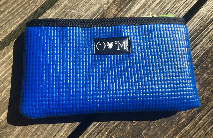 Clutch, Wallet, Recycled Yoga Mats