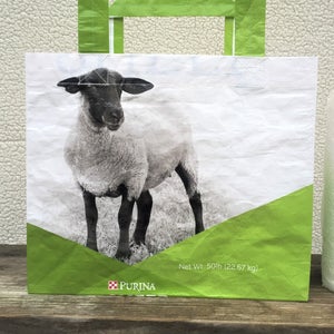 Tote Bag, Recycled Feed Bag