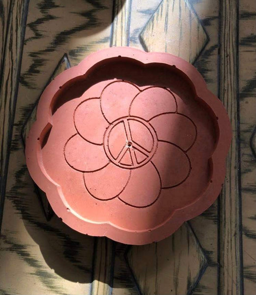 Groovy Peace Sign Incense Burner
